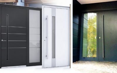 Drzwi wejściowe z PVC i aluminium – które wybrać?